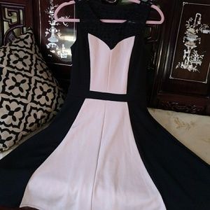 Black and Pink Dress